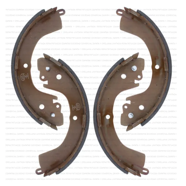 Patin De Freno Para Mitsubishi L200 1987 2007 2.4 / 2.5